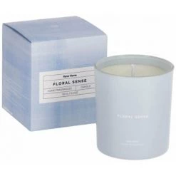 Kave Home - Bougie Parfumée Floral Sense 150 Gr - Bleu