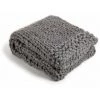 Kave Home - Plaid Adonia Gris 125 X 150 Cm - Gris 1 Kave Home - Plaid Adonia Gris 125 X 150 Cm - Gris -KAVE HOME Soldes 2022 66391578 1