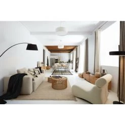 Kave Home - Rideau Marja En Coton Et Lin Blanc 140 X 270 Cm - Blanc 5 Kave Home - Rideau Marja En Coton Et Lin Blanc 140 X 270 Cm - Blanc -KAVE HOME Soldes 2022 67432089 2