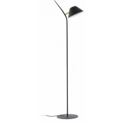Kave Home - Lampadaire Aurelia - Noir