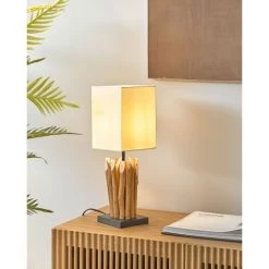 Kave Home - Lampe De Table Boop, Blanc - Naturel 8 Kave Home - Lampe De Table Boop, Blanc - Naturel -KAVE HOME Soldes 2022 68090630 3
