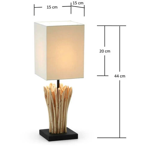 Kave Home - Lampe De Table Boop, Blanc - Naturel 6 Kave Home - Lampe De Table Boop, Blanc - Naturel – Image 4