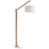 Kave Home - Lampadaire Riaz, Blanc - Naturel 2 Kave Home - Lampadaire Riaz, Blanc - Naturel -KAVE HOME Soldes 2022 68090637 1