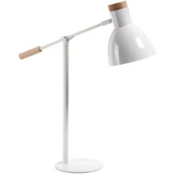 Kave Home - Lampe Tescarle, Blanc - Blanc