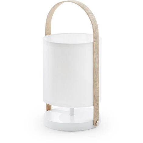 Kave Home - Lampe De Table Zayma, Blanc - Blanc 3 Kave Home - Lampe De Table Zayma, Blanc - Blanc