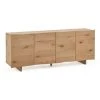 Kave Home - Buffet Rasha 4 Portes En Contreplaqué De Chêne Finition Naturelle 180 X 71 Cm - Naturel 2 Kave Home - Buffet Rasha 4 Portes En Contreplaqué De Chêne Finition Naturelle 180 X 71 Cm - Naturel -KAVE HOME Soldes 2022 69034620 1