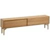 Kave Home - Meuble TV Lenon 2 Portes En Bois Massif Et Placage De Chêne 200 X 57 Cm FSC MIX Credit - Naturel 2 Kave Home - Meuble TV Lenon 2 Portes En Bois Massif Et Placage De Chêne 200 X 57 Cm FSC MIX Credit - Naturel -KAVE HOME Soldes 2022 69034624 1
