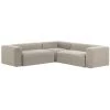 Kave Home - Canapé Dangle Blok 4 Places Beige 290 X 290 Cm - Beige -KAVE HOME Soldes 2022 70055578 1