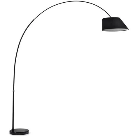 Kave Home - Lampadaire May, Noir - Noir 3 Kave Home - Lampadaire May, Noir - Noir